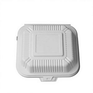 Одноразовые ланч-боксы из полипропилена для фастфуда, 8 дюймов, 150 штук в упаковке, оптом, пригодные для микроволновой печи, объем 1-2 л - Product Image 1