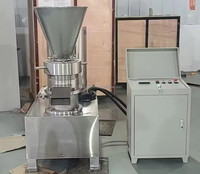 Hummus industriel Tahini Mayonaise Noix Beurre d'arachide Machine de fabrication de soja Broyeur colloïdal de cacao Moulin colloïdal pour la viande