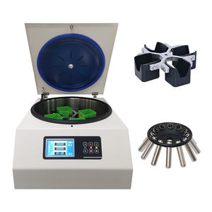 Centrífuga de baixa velocidade clínica do plasma do soro do grande volume 4x500ml para o produto do Desktop do hospital do laboratório - Product Image 1