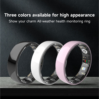 Anillo Inteligente con Control por Aplicación, Anillos Inteligentes NFC, Resistentes al Agua IP68 con Conexión a Aplicación, Anillo Inteligente de Salud para Hombre