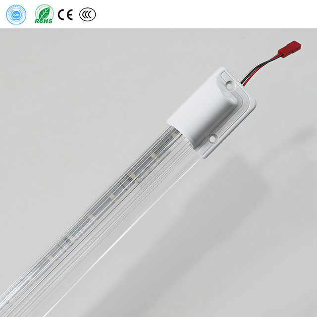 Huazhong Lighting LED Commercial Freezer Refrigerator Linear Lamp 165 Beam Angle IP67 Waterproof Customizable Size 12V/24V