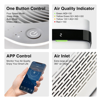 Purificateur d'air réutilisable et durable Airdog X5 pour le bureau et la maison