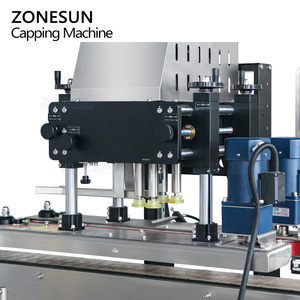 ZONESUN ZS-XG24 Máquina Tapadora Automática Servoaccionada para Tapas de Bomba de Botellas de Gel de Ducha, con Alimentación y Clasificación de Tapas Roscadas - Product Image 5