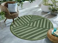 Tapis en Plastique Recyclé Tapis d'Extérieur en Plastique Grand Tapis de Sol en Plastique Tapis Rond