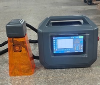 Nuevo Marcador Láser de Fibra Portátil CNC FyeBoon de Alta Velocidad y Fácil Operación, Enfriamiento por Aire, BMP/DXF/PLT/HPGL/JPEG 110/220V para Metal