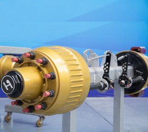 Bán Buôn Bpw 14T Chùm Vuông 1840Mm Phía Trong Trống Trục Đức Loại Thép Trục Cho Bán Rơ Moóc Điều Kiện Mới - Product Image 2