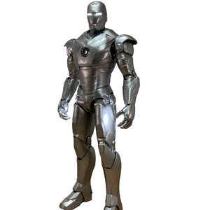 Nouvelle sculpture de <span class=keywords><strong>héros</strong></span> Marvel Iron Man en verre et acier, émail doux personnalisé, décoration de vacances, cadeau, personnages de film, grand <span class=keywords><strong>robot</strong></span> - Product Image 4