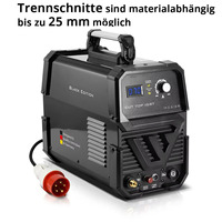 Vente directe depuis l'entrepôt allemand : Machine de découpe plasma et soudeuse à arc 380V IGBT Inverter pour Stahl Werk Cut70