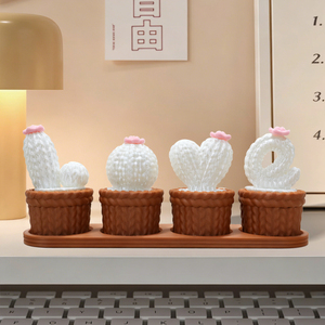 ของตกแต่งต้นไม้ปลอมพิมพ์ 3 มิติรูป LOVE ขายดี ของขวัญ ของตกแต่งโต๊ะทำงาน ของเล่นสุดฮิต ของเล่นจำลองสุดสร้างสรรค์ - Product Image 4
