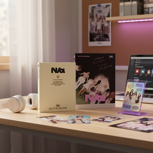 Izna 1st Mini Album with Photobook Out Package DVD Case Booklet PhotoCard Sticker Mini Poster-Electronic Publications - Product Image 3