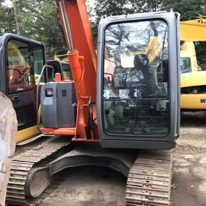Gran equipo de maquinaria de movimiento de tierras 7 toneladas de excavadora usada original Hitachi ZX70 vendida a bajo precio y fuerte ahorro de aceite - Product Image 1