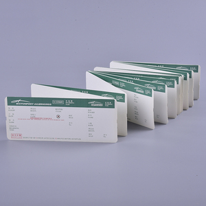 Custom <b>paper</b> boarding passes, <b>paper</b> luggage tags, flight bookings, and custom low-cost thermal-printed business cards - Product Image 1
