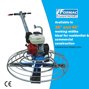FORMAC Factory Direct Sale Gasoline <b>Road</b> Surface Bull Float Concrete Finishing Tools Concrete Smoothing <b>Machine</b> Power Trowel - Product Image 2