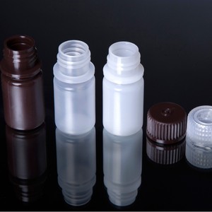 Botellas de Muestra de PP Médico Angentech, Transparentes, Blancas y Marrones, Resistentes a Ácidos y Álcalis, Botellas de Reactivos de Boca Ancha - Product Image 1