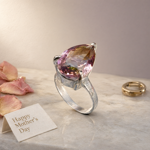 Ametrine <b>Ring</b> in 925 Silver : Radiant Elegance <b>Mothers</b> <b>day</b> gift Crystal Jewelry Gemstone Finger <b>ring</b> - Product Image 3