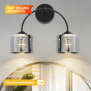 Zhongshan Guzhen Manufacturer <b>Sconce</b> Clear Crystal Lamp Shade LED IP20 Modern for Apartment Bedroom Corridor Hotel <b>Wall</b> Lamp - Product Image 2