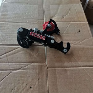 Dérailleur arrière S.Shine 18 vitesses réglable pour VTT, en métal noir - Product Image 2
