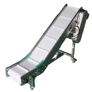 China Supplier Z Type Belt Conveyor/Inclined Modular Belt Conveyor
