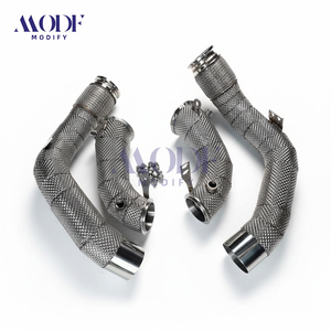 Tuberías de Escape Turbo de Alto Rendimiento con Protección Térmica para <span class=keywords><strong>BMW</strong></span> F90 M5 S63 4.4T 2018+, Barrera Térmica Avanzada, Juego de Tuberías de Competición - Product Image 6
