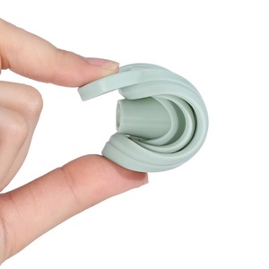 Funil dobrável personalizado do silicone do produto comestível do funil do silicone da cor para o funil dobrável portátil da transferência líquida do óleo - Product Image 5