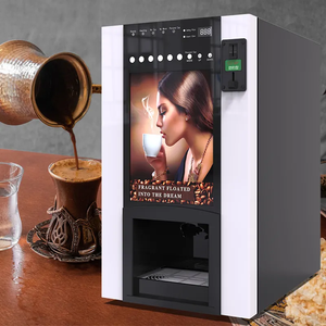<span class=keywords><strong>Machine</strong></span> à café automatique à pièces Distributeur automatique de café au chocolat turc chaud à 6 saveurs - Product Image 1