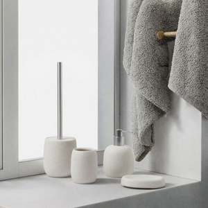 BEST Dailyart Ensemble d'accessoires de salle de bain en résine écologique quatre pièces - Product Image 3