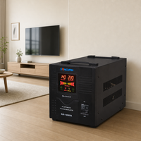 Grande Vente Régulateur de Tension Automatique Monophasé 5 kW 220 V 5000 VA Réglable pour Usage Domestique, Protection Réfrigérateur