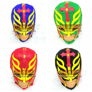 Máscara de Lucha Libre de Cabeza Completa de Rey Mysterio, Accesorio para Disfraces de Halloween, Cosplay, Fiestas, <span class=keywords><strong>Casa</strong></span> Embrujada - Product Image 4