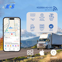 Dispositif de suivi GPS OBD GSM/GPRS 2G 4G avec antivol pour voitures et camions, placement sur tableau de bord, logiciel de suivi sur PC, garantie 1 an