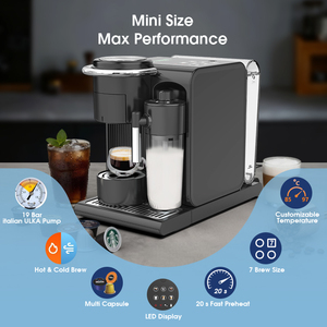 Pequeños Electrodomésticos de Cocina, Cafetera Multi Cápsulas, Cafetera Semiautomática para Negocios - Product Image 3