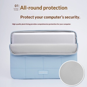 Nouvel Organisateur Minimaliste pour Ordinateur Portable en Polyester, Super Léger, Compatible avec les Ordinateurs Portables 14 pouces/15,6 pouces, iPad, MacBook - Product Image 2
