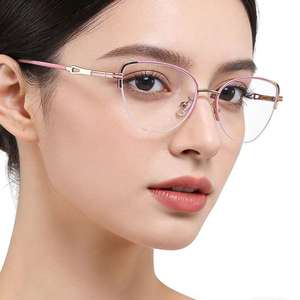 Armação de Óculos de Metal Fashion, Design Colorido, Estilo Gato, Personalização de Óculos Multicoloridos e Atacado - Product Image 6