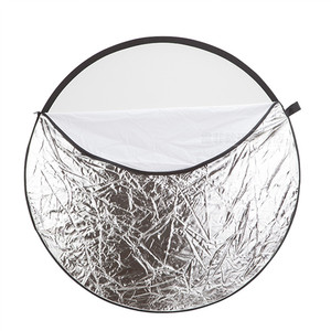 Équipement de photographie de studio 110cm 43 "5 en 1 réflecteur de lumière pliable multicolore rond - Product Image 6