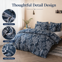 Parure de lit rembourrée de luxe en tissu polyester lisse, très grand format, pour intérieur, patio, camping, confortable, pour la maison