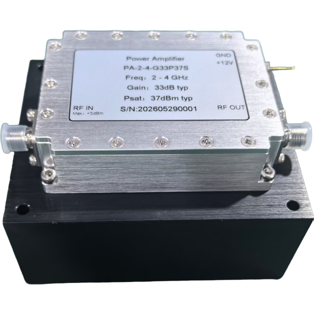 RH2000-4000MHz, 33 DB Gain, 37 DBm Output Power  Direct From Manufacturer Broadband RF & Microwave Amplifier