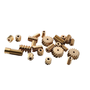 Độ chính xác cao <span class=keywords><strong>CNC</strong></span> gia công nhỏ Worm Drive bánh vít trục bánh xe thiết lập involute răng hồ sơ hobbed bởi nhà máy Trung Quốc - Product Image 3