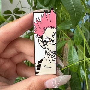 54 badges en métal émaillé de haute qualité, design anime JJK Jujutsu <span class=keywords><strong>Satoru</strong></span> Gojo Geto Suguru, pour la décoration des vêtements et des sacs à dos - Product Image 4