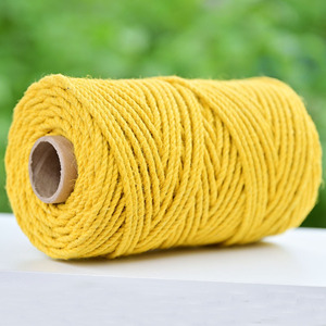 Corde ronde colorée de 4,5 mm, bricolage, tissage artisanal, vase, cadre d'escalade pour chat, griffoir, reliure décorative, fabriqué en Chine, modèle 8 - Product Image 3