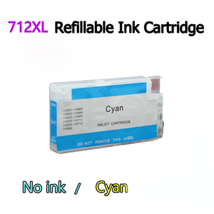 Cartucho de Tinta de Recarga HP712 HP712XL de 4 Colores/Juego con Chip o Sin Chip para Impresoras <span class=keywords><strong>HP</strong></span> <span class=keywords><strong>Designjet</strong></span> T210 T230 T250 <span class=keywords><strong>T630</strong></span> T650 - Product Image 4