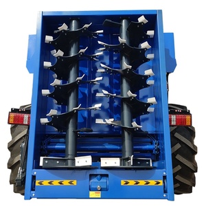 Remolque de toma de fuerza de granja, aplicador de fertilizante de granja/esparcidor de estiércol de 10 toneladas, esparcidor de fertilizante orgánico, remolque de fertilizante tractor - Product Image 1