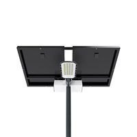 Lámpara Solar LED para Exteriores, Impermeable IP65, de Aleación de Aluminio, DC 100W 150W 200W, Certificación RoHS