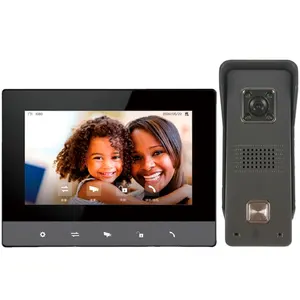 AHD Video Villa Kits 4 Wire Villa Kits with Motion Detection Alarm 2 Way Access Control Video Intercom