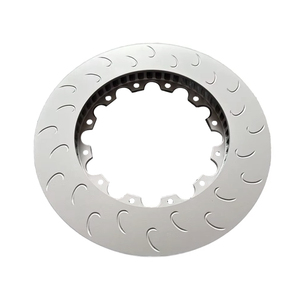 Rotor de freno de rendimiento Disco de freno trasero de 2 piezas 350x30mm para ruedas <span class=keywords><strong>BMW</strong></span> G38/G30/F90/G20/G80/G28/G08 <span class=keywords><strong>R18</strong></span> - Product Image 2