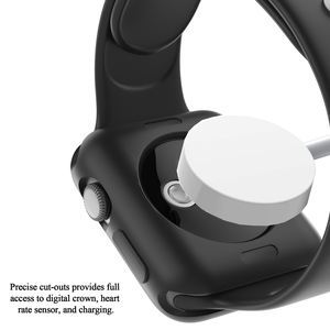 <span class=keywords><strong>Coque</strong></span> en silicone souple pour <span class=keywords><strong>Apple</strong></span> <span class=keywords><strong>Watch</strong></span> 45mm 41mm 38mm 42mm 40mm 44mm 46mm Housse en TPU couleur bonbon pour IWatch Series 10 9 8 <span class=keywords><strong>7</strong></span> 6 - Product Image 4