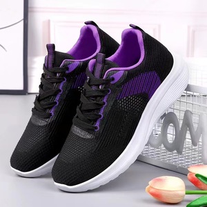 2026 New Women's Spring Mesh Upper Breathable Lightweight Lace-Up Closure Casual <b>Shoes</b> <b>Comfortable</b> Non-Slip - Product Image 3