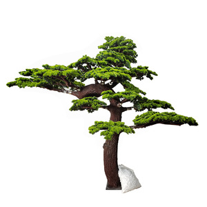 Realistic <strong>Fake</strong> Tree Fiberglass Artificial Big Bonsai Beauty Pine Tree Artificial <strong>Large</strong> Pine Tree Home Indoor Decoration <strong>Plants</strong> - Product Image 4