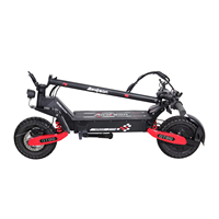 Trottinette électrique tout-terrain pour adultes de 11 pouces, 500 W, double moteur, pliable, haute vitesse, capacité de montée, en stock, entrepôt UE/USA