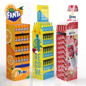Custom Monster Energy Drink Cardboard <strong>Display</strong> Stand <strong>Display</strong> Rack Liquor Pop <strong>Displays</strong> for Shop - Product Image 2