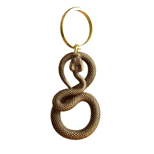Trung quốc năm của con rắn <span class=keywords><strong>2025</strong></span> người đàn ông may mắn Keychain kim loại rắn Móc chìa khóa quyến rũ Mặt dây chuyền đồ trang sức động vật Keyring Brass rắn Keychain - Product Image 2