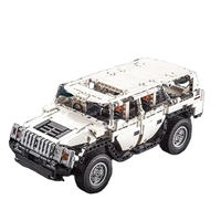 Cada C51044 H2, Coche de Alta Tecnología, Vehículo Todoterreno, Bloques de Construcción para Armar, Juguetes con Control Remoto, Modelo de Regalo para Niños, Juego de 575 Piezas